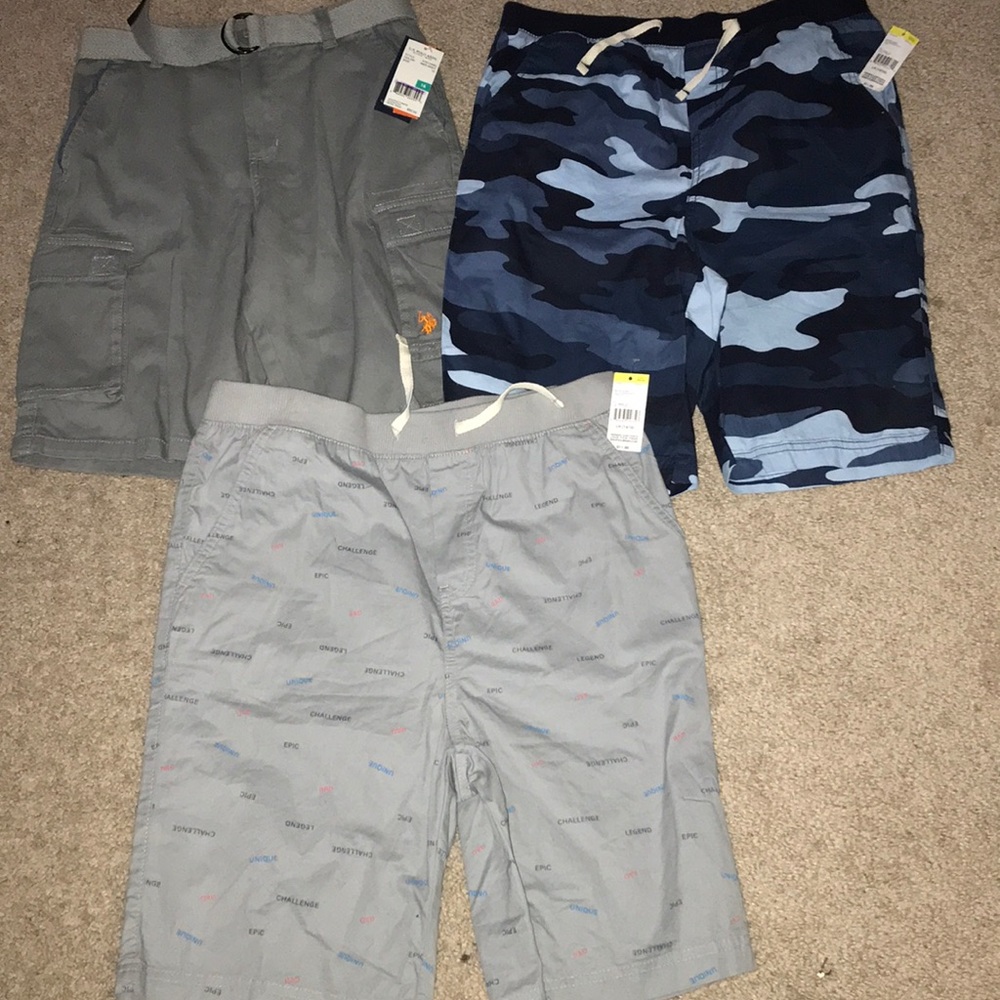 BUNDLE NWT YOUTH BOYS SHORTS